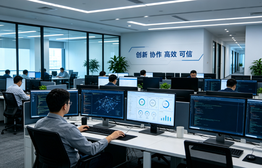 企业厂区形象图